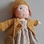 preiswerte Puppen-Waldorfpuppe Puppe handgemachte Rock Dressing Puppe DIY Puppe Geschenk