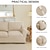 abordables IKEA Couvertures-Housse de canapé ektorp 3 places, housse de canapé ektorp avec 3 housses de coussin et 3 housses de dossier, housse ektorp protecteur de meubles lavable