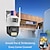 billige IP-nettverkskameraer for utendørsbruk-2mp dobbel linse sikkerhet wifi kamera utendørs v380 pro smart hjem vanntett trådløs speed dome cctv kamera automatisk sporing