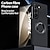 Недорогие Чехлы для Samsung-телефон Кейс для Назначение SSamsung Galaxy Z Fold 5 Z Fold 4 Z Fold 3 Z Fold 2 Откидная крышка со стендом Полная защита тела Поддержка беспроводной зарядки Углеродное волокно