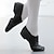 abordables Chaussures de Jazz-Femme Chaussures de Jazz Utilisation Entraînement Grandes Tailles Plate Flexible Talon Plat Bout carré Mocassins Adulte Noir Marron
