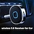 economico Kit vivavoce bluetooth per auto-ricevitore bluetooth aux convertitore ricevitore audio bluetooth per auto adattatore bluetooth 5.0