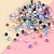 abordables kit de fabrication de perles-30 pièces cube carré à facettes perles de cristal tchèque en vrac perles artisanales Vente en gros en vrac pour la fabrication de bijoux bricolage
