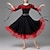 cheap Ballroom Dancewear-Ballroom Dance Dress Splicing Women&#039;s Performance Daily Wear 3/4 Length Sleeve Crystal Cotton