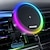 cheap Car Holder-RGB Magnetic Wireless Car Charger Mount,  Dashboard &amp; Windshield &amp; Air Vent Universal Phone Holder for MagSafe iPhone 12/13, 15W Fast Charging(RGB-Air Vent &amp; Universal Dashboard)