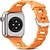 tanie Paski do zegarków Apple-Kompatybilny z Pasek do zegarka Apple Watch 38mm 40mm 41mm 42mm 44mm 45mm 49mm Kobieta Mężczyzna Silikon Wymienny pasek do zegarka na iwatch Ultra 2 Series 9 8 7 SE 6 5 4 3 2 1