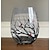 cheap Drinkware-Four Seasons Tree Wine Glasses - Hand Painted Art, Spring Summer Autumn Winter Painted Wine Glasses, Seasonal Tree Art Design Colored Glasses