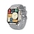 levne Chytré hodinky-696 DK66 Chytré hodinky 1.95 inch Inteligentní hodinky Bluetooth Monitorování teploty Krokoměr Záznamník hovorů Kompatibilní s Android iOS Dámské Muži Hands free hovory Záznamník zpráv Kontrola kamery