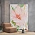 preiswerte Blumen-/Botanische Gemälde-2 Sets abstrakte rosa blühende Pfingstrosen-Blume, handgemaltes Ölgemälde auf Leinwand, Wandkunst, Wohnzimmer-Wanddekoration, moderne gerollte Leinwand (kein Rahmen)