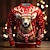 cheap Men&#039;s 3D Sweatshirts-Graphic Elk Men&#039;s Fashion 3D Print Pullover Sweatshirt Holiday Vacation Sweatshirts Red Brown Long Sleeve Crew Neck Print Spring &amp;  Fall Designer Hoodie Sweatshirt