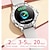 abordables Montres connectées-CF12 Montre intelligente 1.2 pouce Smartwatch Montre Connectée Bluetooth Podomètre Rappel d&#039;Appel Moniteur d&#039;Activité Compatible avec Android iOS Femme Hommes Longue Veille Mode Mains-Libres