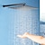 お買い得  レインシャワー-レインフォール シャワー ヘッド、塗装仕上げの現代的で豪華なレイン シャワー