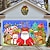 economico Decorazioni per esterni-striscione natalizio per porta garage, vacanze natalizie per interni ed esterni, sfondo allegro, copertina decorativa, striscione natalizio felice anno nuovo, grande copertura per porta, decorazione