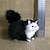זול אביזרי פוטבוט&#039;-חיקוי חתול חיקוי חתול סט ארבע חתולים סט חמישה חתולים חוצה גבולות מוצר חיקוי חתול חיה חתול פרח חתול קישוט מתנה