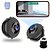 cheap Indoor IP Network Cameras-Wifi HD Wireless IP Camera 4K 200W WiFi Camera Mobile Phone Remote Monitoring Built-in Battery Night Vision Function 140 Degree Wide Angle