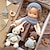 Χαμηλού Κόστους Κούκλες-Βαμβακερή κούκλα Waldorf κούκλα καλλιτέχνη χειροποίητο κουτί δώρου αντίχειρα φεστιβάλ