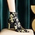 Χαμηλού Κόστους Γυναικείες Μπότες-Γυναικεία Μπότες Εκτύπωση παπούτσια Μεγάλα Μεγέθη Μπότες με τακούνι Πάρτι Καθημερινά Κέντημα Μποτάκια μποτάκια Χειμώνας Τακούνι Στιλέτο Μυτερή Μύτη Κομψό Διακοπές Βίντατζ Φο Δέρμα Φερμουάρ Μαύρο Μπεζ