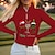 economico Abbigliamento da golf femminile-Per donna POLO Nero Rosso Blu Manica lunga Protezione solare Superiore Autunno Inverno Abbigliamento da golf da donna Abbigliamento Abiti Abbigliamento