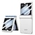 baratos Capa Samsung-telefone Capinha Para Samsung Galaxy Z Flip 7 Z Virar 6 Z Flip 5 Capa traseira e protetor de tela Magnética Ultra Fino PC