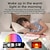 olcso Rádiók és órák-LITBest Intelligens ébresztőóra Sunrise Alarm Clock Állítható Műanyag és fém Fekete