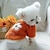 preiswerte Hundekleidung-Mao Mao Hua Rundhals-Shirt, Welpen-Haustierkleidung, warme Katze, Teddybär, kleiner Hund, zweibeinige Herbst- und Winterkleidung