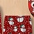 tanie Chłopięca piżama 3D-Dla chłopców 3D Bałwan Zestawy piżamowe Długi rękaw Druk 3D Jesień Zima Moda Nowoczesne Codzienny Poliester Dzieci 3-12 lat Półgolf Dom Casual w pomieszczeniach Regularny