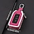 cheap Car Organizers-1pc Men&#039;s And Women&#039;s Pink And Brown Universal Key Bag Car Key Bag Home Key Storage Bag