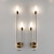 billige Vegglamper for innendørsbruk-Innendørs vegglamper Stue Soverom Kobber Vegglampe 110-120V 220-240V 5 W