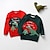 cheap Sweaters &amp; Cardigans-Kids Boys Sweater Animal Long Sleeve Crewneck School Adorable 2302 red Fall Clothes 3-7 Years