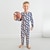 voordelige 3D-pyjama voor jongens-Jongens 3D Voetbal Pyjamaset Lange mouw 3D-afdrukken Herfst Winter Actief Stoer Dagelijks Polyester Kinderen 3-12 jaar Strakke ronde hals Huis Causaal Voor Binnen Normale pasvorm