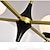 abordables Éclairages Spoutnik-Lustres LED Lustre Spoutnik Globe en métal 6/8/10/12 lumières, finition chromée dorée vintage, industriel pendant la lumière, verre sphérique opalin pour restaurant, salon, or hega 10 têtes 110-240v