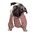 abordables Sudaderas con capucha estampadas para mascotas-Disfraz de mascota cosplay rosa, sudadera con capucha para perro, sudadera con capucha impresa en 3d, sudadera con capucha cosplay