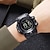 お買い得  デジタル腕時計-skmei バックライト腕時計メンズ多機能デジタルカウントダウンスポーツカジュアルストップウォッチ 5bar 防水腕時計
