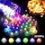 abordables Luces decorativas-20/50 Uds., mini globos de luces LED para decoración del hogar, perfectos para decoraciones de Navidad, cumpleaños, bodas y fiestas