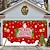 economico Decorazioni per esterni-striscione natalizio per porta garage, vacanze natalizie per interni ed esterni, sfondo allegro, copertina decorativa, striscione natalizio felice anno nuovo, grande copertura per porta, decorazione
