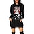 cheap Christmas Costumes-Christmas Santa Claus Dress Hoodie Pullover Classic Basic Kawaii Hoodie For Women&#039;s Adults&#039; 3D Print Dailywear