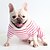 billige Pyjamas-Hunder Katter Pyjamas Mote søt stil Vinter Myk Vaskbar Bekvem Innendørs Fritid / hverdag Hundeklær for Bichon Frisé Puddel Pommeran ungt kjæledyr Sommerfugl
