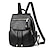 cheap Backpacks &amp; Bookbags-Women&#039;s Backpack School Bag Bookbag Mini Backpack Commuter Backpack School Outdoor Daily Solid Color PU Leather Large Capacity Waterproof Lightweight Zipper Black White Red