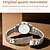 זול שעוני קוורץ-OLEVS נשים קווארץ יצירתי מינימליסטי ספורטיבי שעון יד זורח לוח שנה שבוע תאריך עמיד במים סגסוגת שעון
