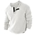 billiga Casual T-shirts för män-Herr Waffle Henley Shirt Henleytröja T-shirts Långärmad tröja Slät Henley Sport Arbetskläder Långärmad Button-Down Kläder Mode Streetwear Ledigt