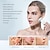 preiswerte Hautpflege-Accessoires-120-poliger Bio-Nadel-Derma-Stempel für Haarwachstum, verstellbare Nadellänge, Mikronadelung für die Hautpflege