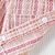 Недорогие Комплекты-2 предмета Дети Девочки Контрастных цветов Платье Костюмы Устанавливать Длинный рукав Активный Выступление 7-13 лет Лето Розовый
