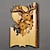 billiga träväggskyltar-1 st djursnideri hantverk vägghängande skulptur, trä tvättbjörn björn rådjur handmålad dekoration, för hemmet vardagsrum