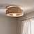 Недорогие Потолочные светильники-Потолочный подвесной светильник из пеньковой веревки, абажур ручной работы, плетеный ротанг, подвесной светильник ручной работы для гостиной, спальни, столовой, кухни 110-240 В