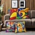 cheap Abstract Style-Geometric Throw Pillow Cover 1Pc Double Side Print Cushion Cover Abstract Sofa Bedroom Soft Decorative Pillowcase for Bedroom Livingroom Sofa Couch Chair Superior Quality Machine Washable