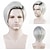 ieftine Peruci Bărbați-perucă dreaptă scurtă pentru bărbați perucă sintetică rezistentă la căldură pentru bărbați fleeciness peruci realiste pentru acoperirea capului natural gri ombre / maro / blond