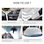 tanie Pokrowce na samochód-magnetyczna zimowa osłona przeciwśnieżna samochodu składana osłona przedniej szyby samochodu osłona przeciwsłoneczna łatwa w montażu