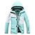 cheap Women&#039;s Active Outerwear-Men&#039;s Women&#039;s Ski Jacket Outdoor Winter Thermal Warm Windproof Breathable Windbreaker Winter Jacket for Skiing Camping / Hiking Snowboarding Ski