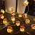 voordelige LED-lichtstrengen-1m 2m 3M Verlichtingsslingers 10/20/30 LEDs EL Warm wit Creatieve lichtslingers Vakantie Kerst decoratie 5 V