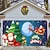 economico Decorazioni per esterni-striscione natalizio per porta garage, vacanze natalizie per interni ed esterni, sfondo allegro, copertina decorativa, striscione natalizio felice anno nuovo, grande copertura per porta, decorazione